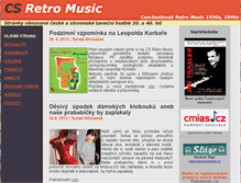 Tablet Screenshot of cs-retromusic.net